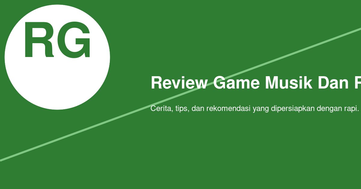 Bagaimana Review Game Musik dan Ritme yang Akurat Saat Kondisi Main Tidak Ideal?